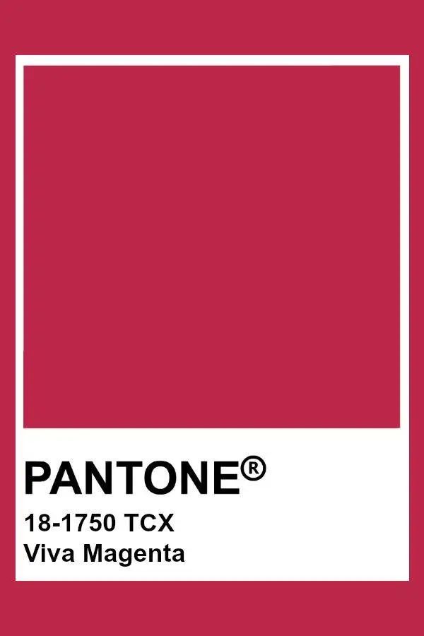 权威发布- PANTONE潘通公布2023 年度代表色-洋红色（Viva Magenta 18